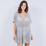 Wholesale open Knit Swimsuit Cover Up One Fits Most Polyester