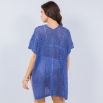 Wholesale open Knit Swimsuit Cover Up One Fits Most Polyester