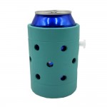 Lightweight Bottle/Can Holder With Tote Bag Attachment Charm

- Approximately 2.75"D
- Charm Removable 