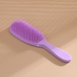 Wholesale detangling Anti Slip Hair Brush Soft Bristles Flex Wet Dry Use L W