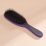 Wholesale detangling Anti Slip Hair Brush Soft Bristles Flex Wet Dry Use L W