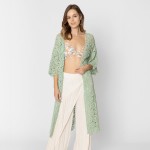 Do Everything In Love Hexagon Crochet Kimono 

- One Size Fits Most 0-14
- 100% Polyester 
