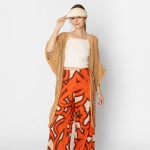 Do Everything In Love Open Knit Crochet Kimono 

- One Size Fits Most (0-14)
- 100% Cotton