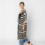 Wholesale do Everything Love Square Crochet Knit Kimono One Fits Most Acrylic