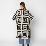 Wholesale do Everything Love Square Crochet Knit Kimono One Fits Most Acrylic