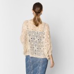 Wholesale do Everything Love Short Open Knit Crochet Kimono One Fits Most Cotton