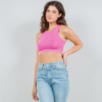 Mineral Washed Crop Tank Top (6-Pack)

- Ribbed Slimming Fit
- No Padding
- 92% Nylon 8% Spandex