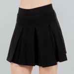 Wholesale waisted Pleated Scuba Skort Pack Built Mesh Shorts Waistband Polyeste