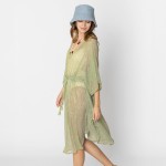 Do Everything In Love Pleated Metallic Poncho With Tassel Drawstring 

- One Size Fits Most (0-14)
- 100% Polyester