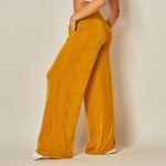 Wholesale waisted Slinky Leg Pants pack Waistline Two Side Pockets Polyester Sp