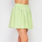 High Waisted Textured Pleated Skirt (6-Pack)

- 2" Waistband
- 92% Polyester 8% Spandex