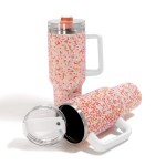 Wholesale multi Color Rhinestone Studded oz Double Wall Stainless Steel Vacuum T