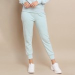 Wholesale cropped Capri Scuba Jogger Adjustable Drawstring Front Pockets Lower B
