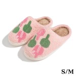 Wholesale plush Pickleball Rackets Slide Slippers US Women s S M M L Polyester R