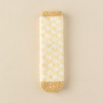 Wholesale soft Plush Knit Checker Socks pack One Fits Most Adult Assorted Colors