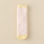 Wholesale soft Plush Knit Checker Socks pack One Fits Most Adult Assorted Colors