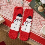 Wholesale soft Plush Knit Christmas Socks pack One Fits Most Adult Assorted Colo