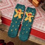 Wholesale soft Plush Knit Christmas Socks pack One Fits Most Adult Assorted Colo