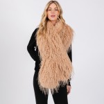Wholesale faux Fur Shawl One Fits Most Polyester