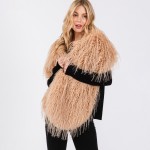 Wholesale faux Fur Shawl One Fits Most Polyester