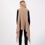 Wholesale soft Knit Vest Fringe One Fits Most Acrylic