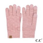 Wholesale c C GLC Weaving Glove One Fits Most Touchscreen Compatible Acrylic Pol