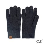 Wholesale c C GLC Weaving Glove One Fits Most Touchscreen Compatible Acrylic Pol