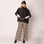 Wholesale do Everything Love Pullover Quilted Poncho Quarter Zip Closure One Fit