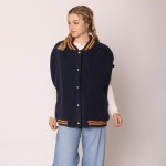 Wholesale do Everything Love Sherpa Varsity Vest Button Up Closure Pockets One F