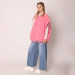 Wholesale do Everything Love Sherpa Varsity Vest Button Up Closure Pockets One F