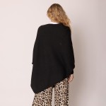 Wholesale do Everything Love Knit Poncho Batwing Sleeves One Fits Most Recycled