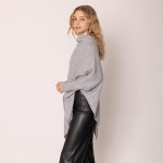 Wholesale do Everything Love Knit Poncho Batwing Sleeves One Fits Most Recycled