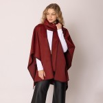 Wholesale do Everything Love Ruana Wrap Scarf Stitched Edge Detail One Fits Most