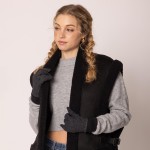 Wholesale do Everything Love Heather Knit Gloves Touch Screen Compatible One Fit