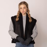 Wholesale do Everything Love Heather Knit Gloves Touch Screen Compatible One Fit