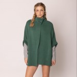 Wholesale do Everything Love Knit Ruana Wrap Collar Button Closure One Fits Most