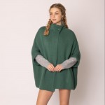 Wholesale do Everything Love Knit Ruana Wrap Collar Button Closure One Fits Most