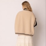 Wholesale do Everything Love Sherpa Varsity Vest Button Up Closure Pockets One F