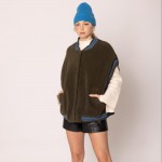 Wholesale do Everything Love Sherpa Varsity Vest Button Up Closure Pockets One F