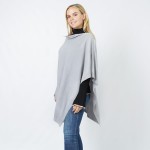 Wholesale soft Knit Poncho One Fits Most Acrylic