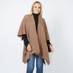 Soft Knit Ruana With Tinsel Detail

- One Size (0-14)
- 100% Polyester