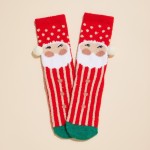 Wholesale soft Knit Christmas Socks Pack One Fits Most Microfiber Polyester
