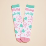 Wholesale soft Knit Christmas Socks Pack One Fits Most Microfiber Polyester