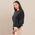 Wholesale women s Sofie Soft Modal Scuba Cropped Crew Top Pack Crewneck Cropped