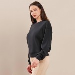 Wholesale women s Plus Sofie Soft Modal Scuba Cropped Crew Top Pack Crewneck Cro
