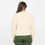 Wholesale women s Plus Sofie Soft Modal Scuba Cropped Crew Top Pack Crewneck Cro