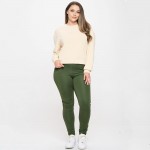 Wholesale women s Plus Sofie Soft Modal Scuba Cropped Crew Top Pack Crewneck Cro