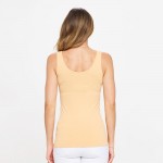Wholesale women s Seamless Reversible V Neck Tank Top Shoulder Straps V Neckline
