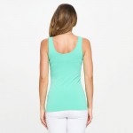 Wholesale women s Seamless Reversible V Neck Tank Top Shoulder Straps V Neckline