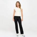 Wholesale women s Seamless Crew Neck Short Sleeve Top Crew Neck Seamless Tee Sel